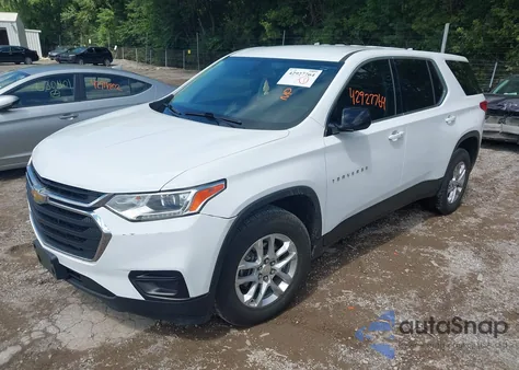 2018 Chevrolet Traverse Ls z USA, uszkodzony, nr VIN 1GNEVFKW3JJ148531